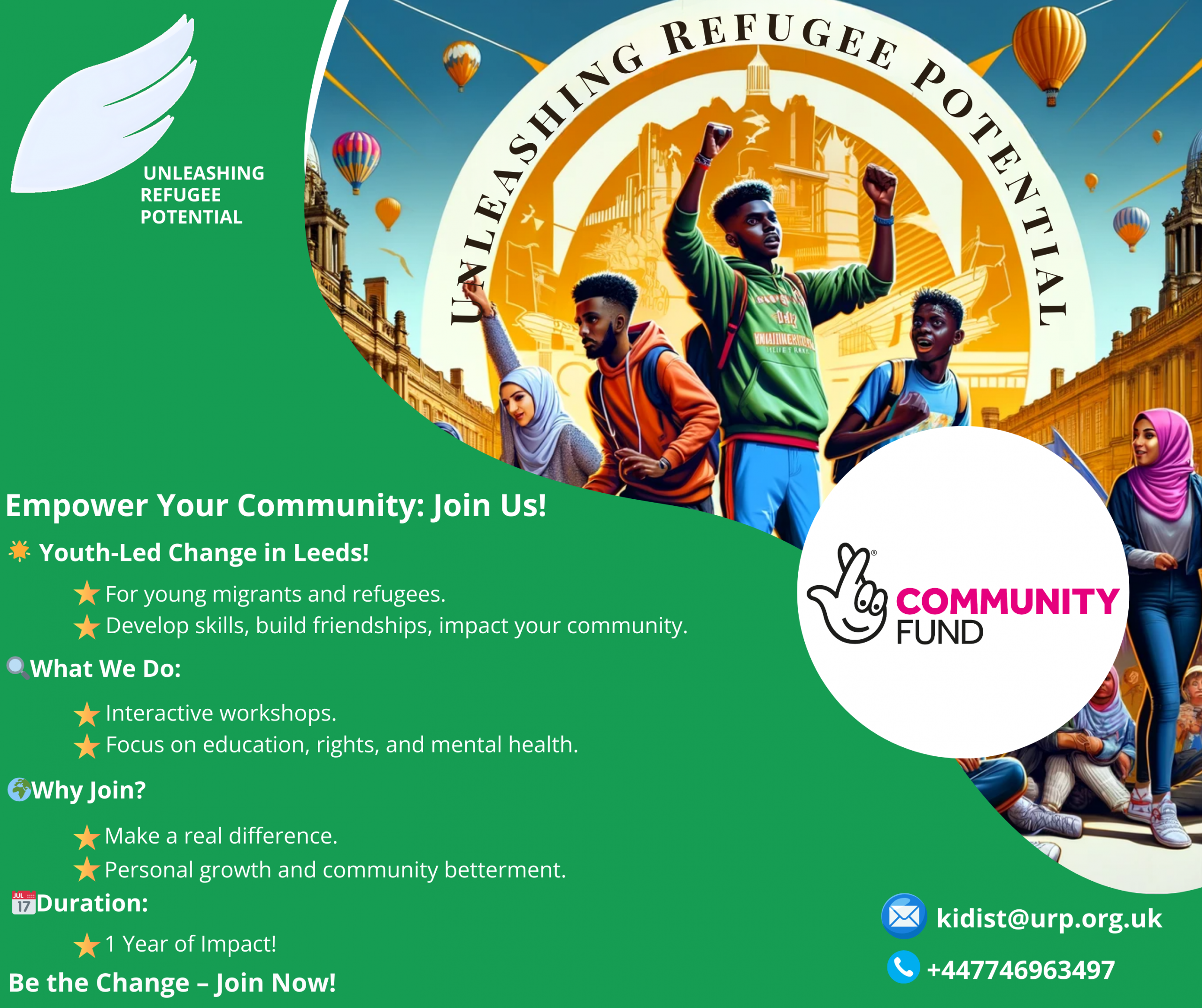 Empowering Young Migrants and Refugees: A Transformative Initiative in Leeds
